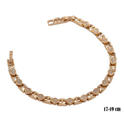 Bransoletka Xuping pozłacana 18k - MF38157